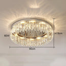 Axyaa Crystal LED Ceiling Light: Modern, Bright, and Elegant Home Decor