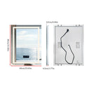 Axyaa Smart LED Bathroom Mirror with Bluetooth Speaker & Anti-Fog