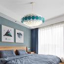 Axyaa Modern Minimalist LED Ceiling Chandelier for Living Room Bedroom