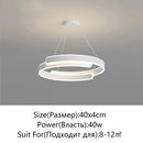 Axyaa Modern LED Ceiling Chandelier for Home Decor Lighting