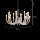 Axyaa Dining Room Chandelier Pendant Light Fixture Ceiling Lamps
