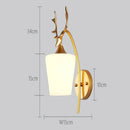 Nordic Deer Head LED Wall Light by Axyaa - Modern Iron Art Home Decor