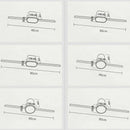 Axya LED Bathroom Wall Light: Three Colors Aluminum Line Lamp