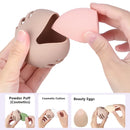 Axyaa Silicone Beauty Egg Organizer with Soft Breathable Dust Cover