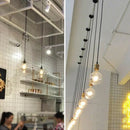 Axyaa Retro Industrial Pendant Lamp Base E27 Ceiling Lighting Fixture