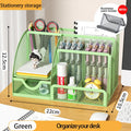 Axyaa Metal Mesh Office & Cosmetic Storage with Scratch-Resistant Pads