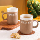 Axyaa Coarse Pottery Ceramic Cup Set | Creative Design High-value Water Mug