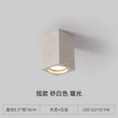 Axyaa Cement Square LED Downlight for Living Room and Kitchen