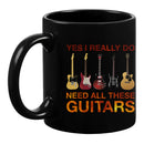 Axyaa Music Lover's Black Ceramic Coffee Mug - Perfect Boy Birthday Gift