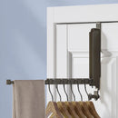 Axyaa Retractable Foldable Wall Mount Clothes Drying Rack - Punch-Free Holder