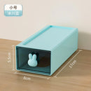 Axyaa Desk Organizer Drawer Cabinet Clear Small Storage Box