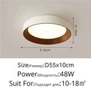 Axyaa Nordic Ceiling Light for Full Spectrum Eye Protection in Cream Style