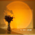 Axyaa LED Sunset Cabinet Lights Touch Wall Lamp for Home Bedroom Decor