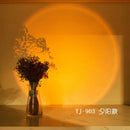 Axyaa LED Sunset Cabinet Lights Touch Wall Lamp for Home Bedroom Decor