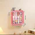 Axyaa Acrylic Dolls Display Stand Wall-Mounted Storage Case - POPMART Hand-made Display Box