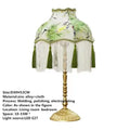 Axyaa European Tassel Desk Lamp, Vintage Style for Living Room Bedroom