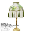 Axyaa European Tassel Desk Lamp, Vintage Style for Living Room Bedroom