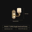 Axyaa Luxury Jade Copper Chandelier for Living Room Dining Hall Villa