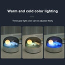 Axyaa Moon Night Light Speaker: Bluetooth Rechargeable Dimming Lamp
