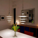Axyaa Multi-layer Acrylic Pendant Light for Hotel, Club, Restaurant, Bar.