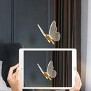 Axya Butterfly Pendant Light: Modern LED Chandelier for Home Decor