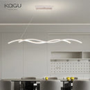 Axyaa LED Ceiling Chandelier Modern Minimalist Indoor Hanging Light Dining Room Bedroom
