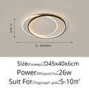 Axyaa Minimalist LED Ceiling Light for Bedroom, Dining, Living Room.