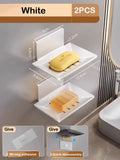 Aluminum Soap Dish Holder Wall Mounted for Kitchen & Bathroom by Axyaa