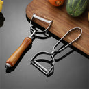 Axyaa Stainless Steel Multi-Function Vegetable Fruit Peeler Slicer Grater Cutter