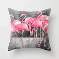 Axyaa Flamingo Pattern Cushion Cover 45*45cm