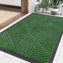 Axyaa Indoor Outdoor Welcome Mat Heavy Duty Non-Slip Absorbent Rubber Rug