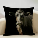 Axyaa Nice Cow Cushion Cover - Decorative Pillow Case for Sofa & Chair