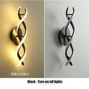 Axyaa LED Wall Lamp: Modern Decorative Sconces for Bedroom Living Room Corridor Stairs