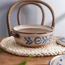 Axya Hand-Painted Japanese Ceramic Soup Pot, Small Stew Cookware