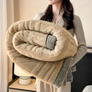 Axyaa Coral Fleece Blanket: Soft, Plush, All-Season Bed Throw for Home & Office