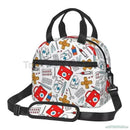 Axyaa Insulated Lunch Bag Women Thermal Portable Tote Cooler Handbag