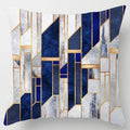 Axyaa Geometric Pattern Car Sofa Cushion Cover - Classic Square Pillowcase