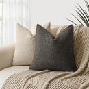 Axyaa Boucle Throw Pillow Cover | Soft Texture | Cozy 18x18" Square Pillow Case