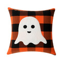 Axyaa Embroidered Ghost Halloween Pillow Cover - 45X45