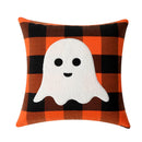 Axyaa Embroidered Ghost Halloween Pillow Cover - 45X45