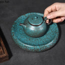 Axyaa Retro Kiln Ceramic Dinner Plate: Creative Household Dessert, Sushi, Snack Plates