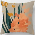 Axyaa Floral Landscape Home Decor Print Pillow Cover