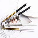 Axyaa Stainless Steel Reusable Non-slip Chopsticks Set, 4 Pairs