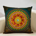 Axyaa Oriental Bliss Sun Moon Ararat Mandala Cushion Cover