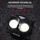 Axya Owl Headlamp: USB Rechargeable, Waterproof, 5 Modes, Magnetic Rear & Hook