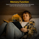 Axyaa Dual Head Book Light: Touch Control, Stepless Dimming, Eye-Friendly Reading Lamp