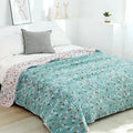 Axyaa Cotton Air-conditioning Bedspread Comforter for Twin Queen Size Bed