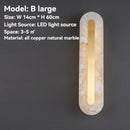 Axyaa Gold Marble LED Wall Sconces for Indoor Decorative Lighting