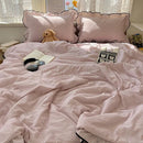 Axyaa Cloud Kapok Knit Cotton Summer Quilt Set