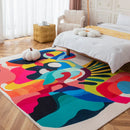Axyaa Plush Dopamine Carpets: Thick Living Room Bedroom Rug, Soft Floor Mat